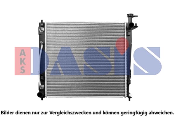 AKS DASIS Радиатор, охлаждение двигателя 510184N